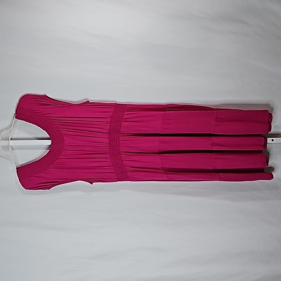 Croft & Barrow Fuschia Dress Size Large - Picture 7 of 7